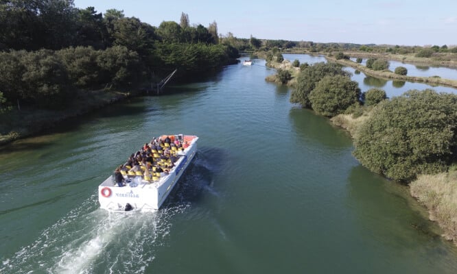 Visite en bateau aux sables d'olonne