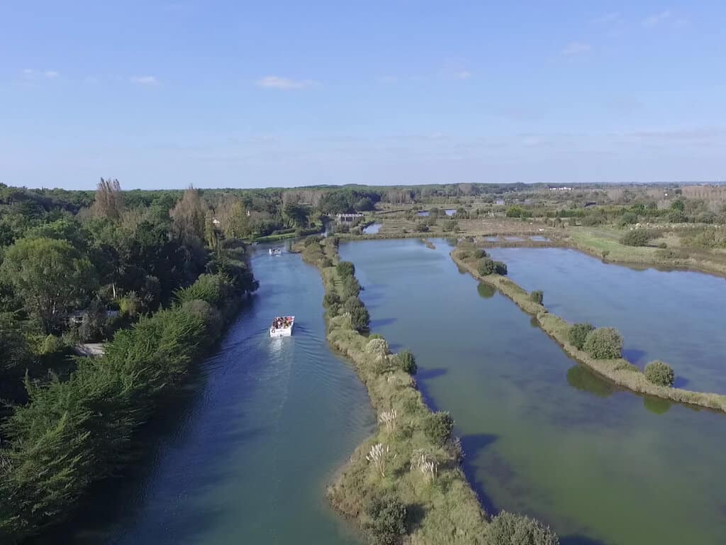 Bateau marais des Sables d'olonne 