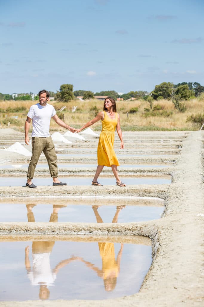 visite des marais salants - les salines - S.Bourcier / Vendée Expansion