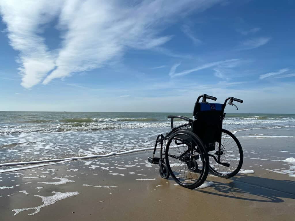 accessibilité des Salines en fauteuil roulant
