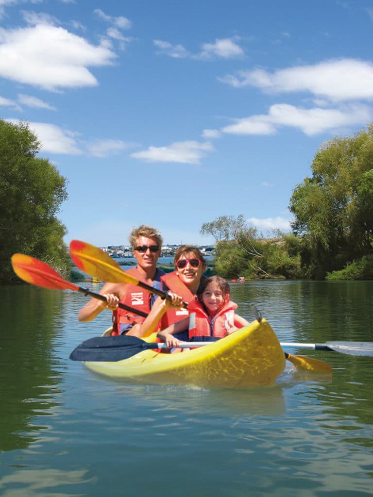 canoes en famille les sables d'olonne