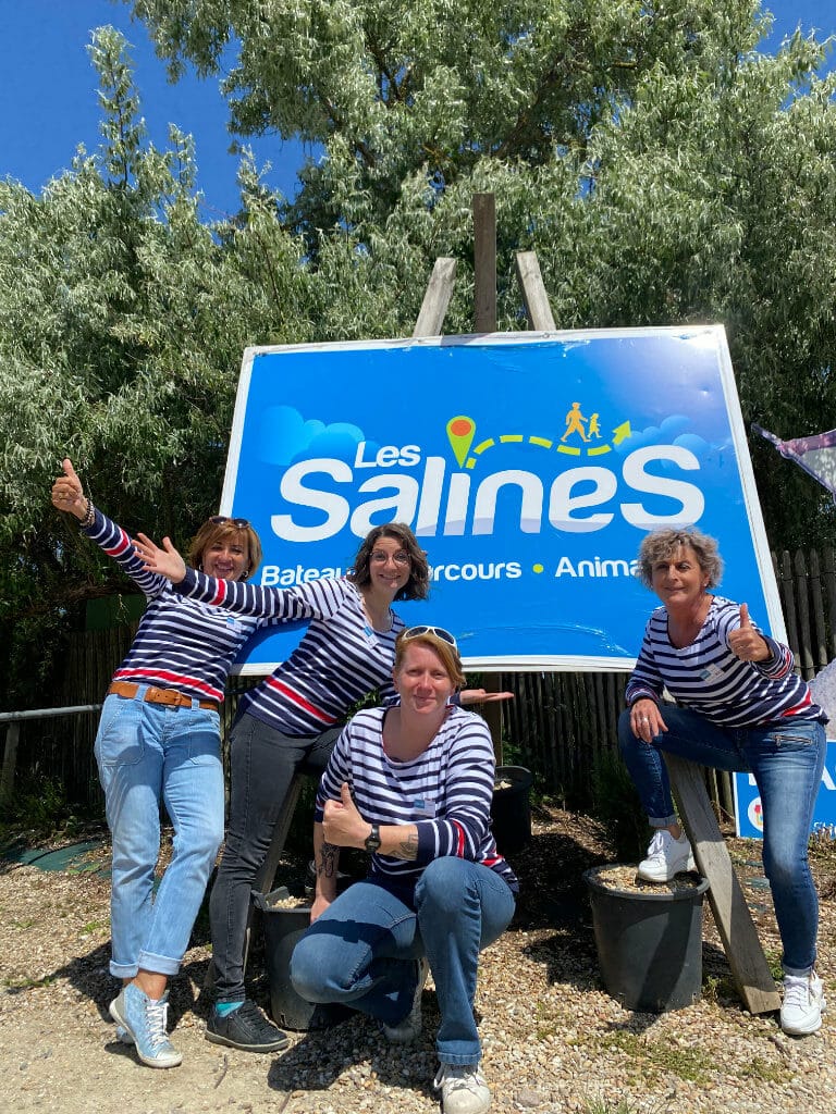 équipe des Salines - marais salants aux sables d'olonne