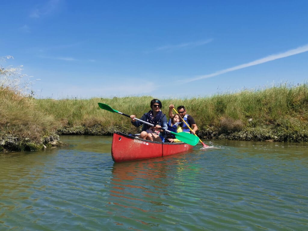 canoe in vendee